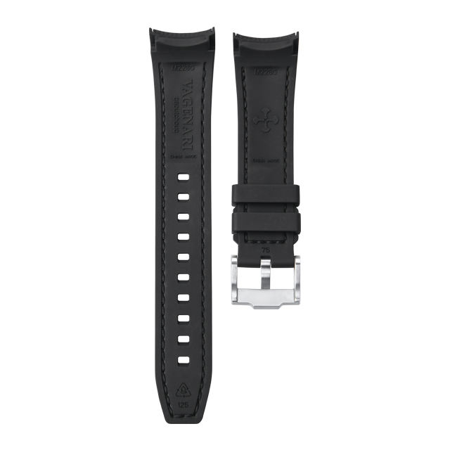 Rubber strap for Omega Seamaster 300 41mm