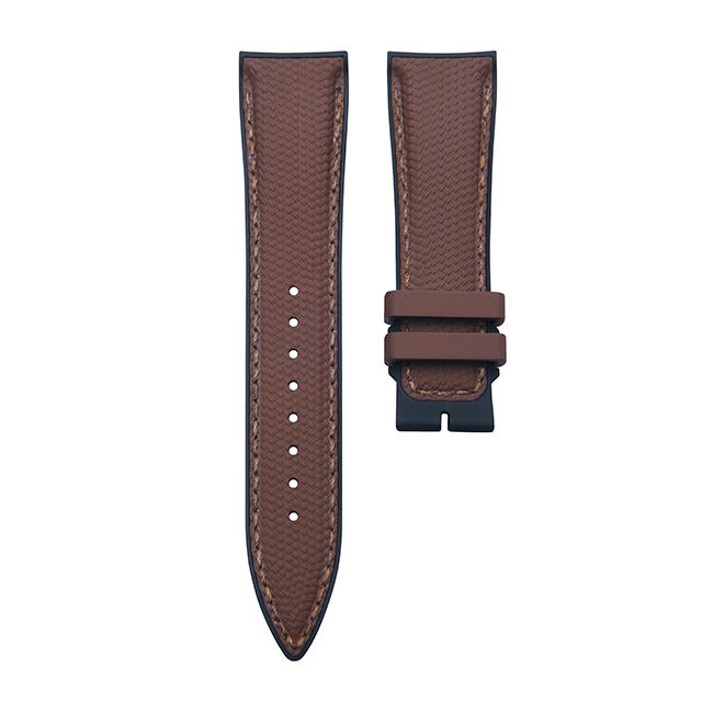(Reticular pattern) Rubber strap for jaeger lecoultre Master Ultra Thin 39mm