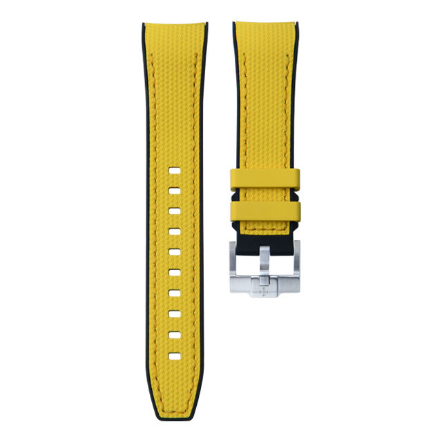 Rubber strap for Omega Seamaster 300 41mm