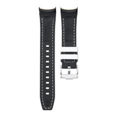 Rubber strap for Omega Seamaster 300 41mm