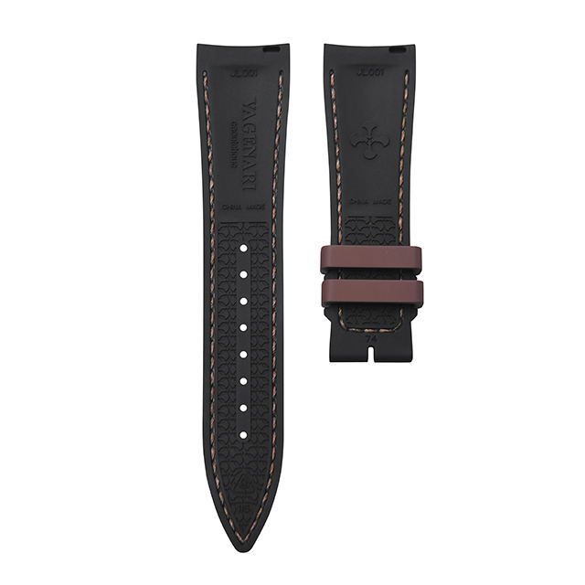 (Reticular pattern) Rubber strap for jaeger lecoultre Master Ultra Thin 39mm