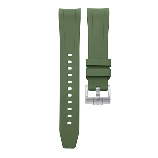 Rubber Strap For Rolex Daytona 126503 Tang Buckle