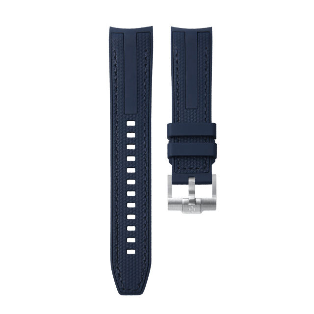 Rubber Strap For GrandSeiko SBGA407G 40.2mm