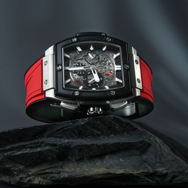 Rubber strap for hublot Big Bang SPIRIT 45mm 601