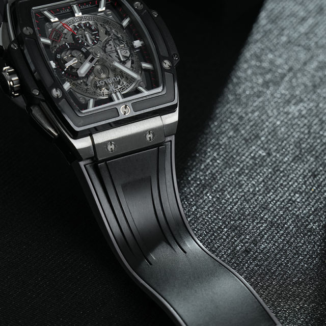 Rubber strap for hublot Big Bang SPIRIT 45mm 601