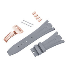 Upgrade Version (H Design) - Rubber Strap For Royal Oak 41mm Steel Bracelet Models 15400.15500.15510.26239.26331.26240