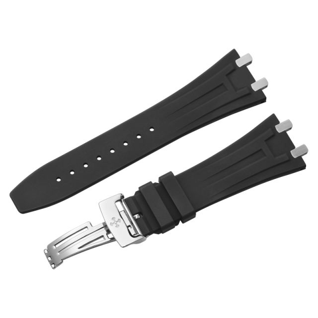 Upgrade Version (H Design) - Rubber Strap For Royal Oak 41mm Steel Bracelet Models 15400.15500.15510.26239.26331.26240