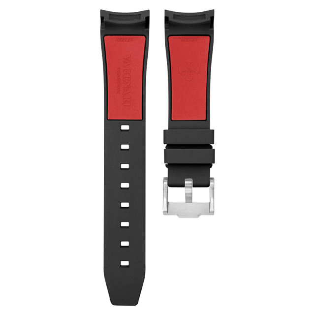 Rubber Strap For Rolex Submariner 41mm 126610.126613.124060 Tang Buckle