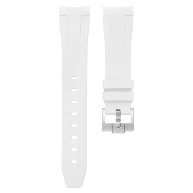 Rubber Strap For Rolex Submariner 41mm 126610.126613.124060 Tang Buckle