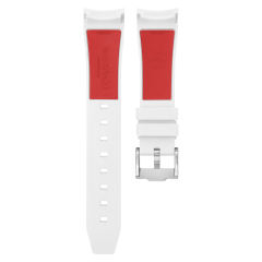 Rubber Strap For Rolex Submariner 41mm 126610.126613.124060 Tang Buckle