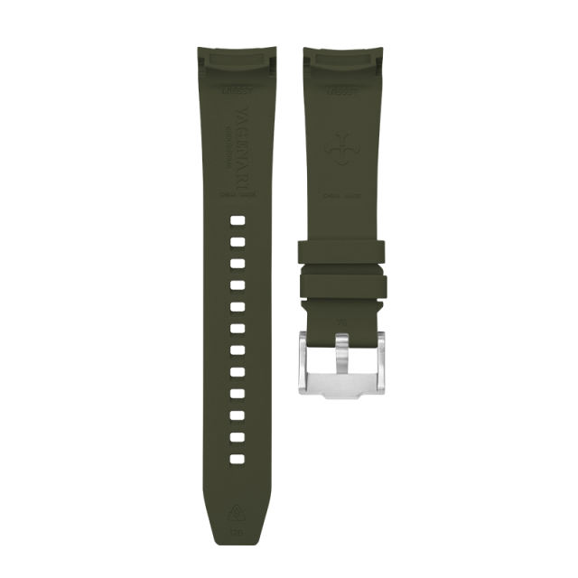 Rubber Strap For Rolex Submariner 16610 Tang Buckle