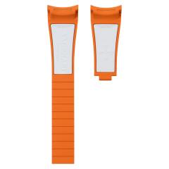 Rubber Strap For Rolex Datejust Oyster flat three-piece links 41mm 126334.126300.126333