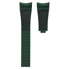 Rubber Strap For Rolex Datejust Oyster flat three-piece links 41mm 126334.126300.126333