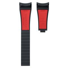 Rubber Strap For Rolex Datejust Oyster flat three-piece links 41mm 126334.126300.126333