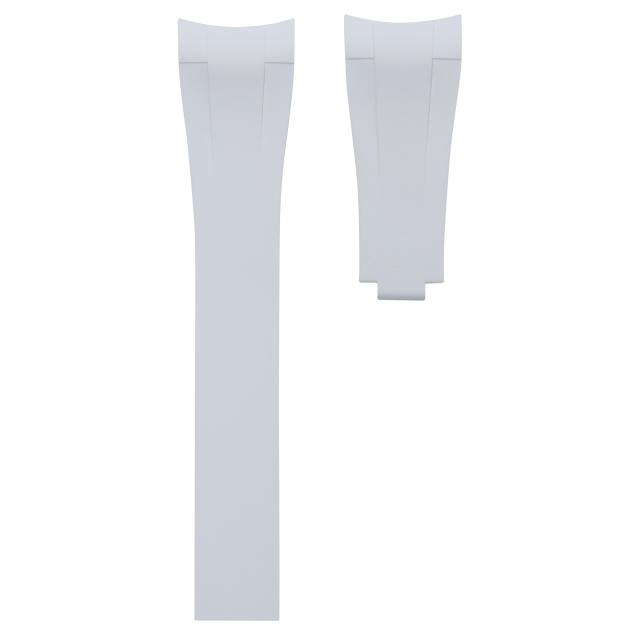 Rubber Strap For Rolex Datejust Oyster flat three-piece links 41mm 126334.126300.126333
