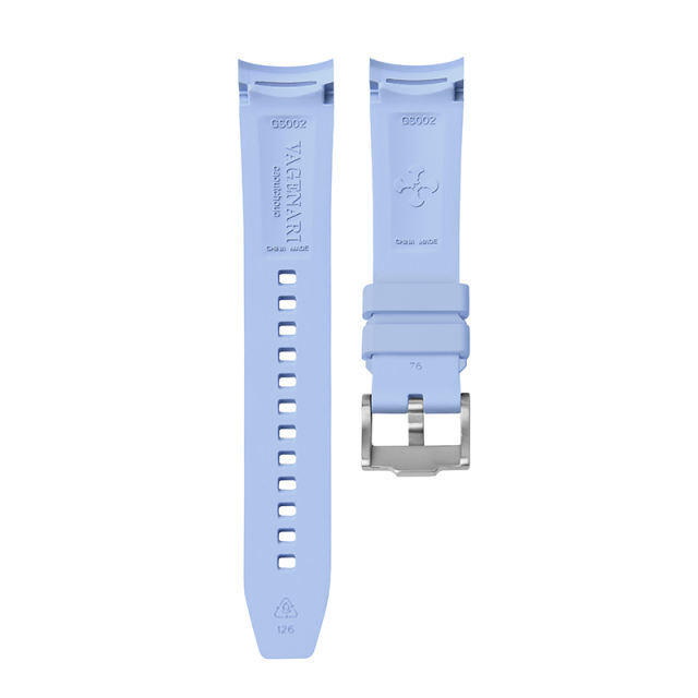 Rubber Strap For GrandSeiko SBGA407G 40.2mm