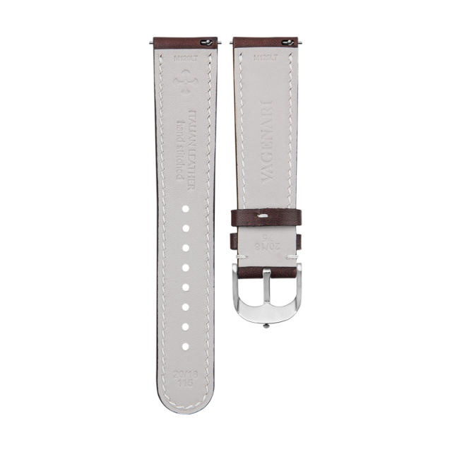Vagenari Leather Strap For All watches with lugs width 20mm - 23mm （Handmade stitching）