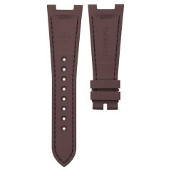 【100% Rubber Strap】Imitated Alligator Lines Rubber Strap For Patek Philippe 5712 RG. WG
