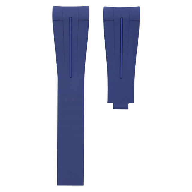 Rubber Strap For Rolex Yacht Master II 116680.116681.116688