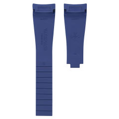 Rubber Strap For Rolex Yacht Master II 116680.116681.116688