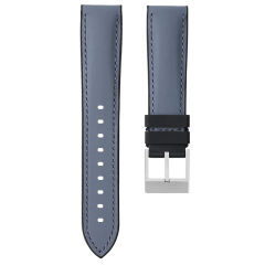 Rubber Strap For All Watches Premium Napa Leather Strap and Rubber