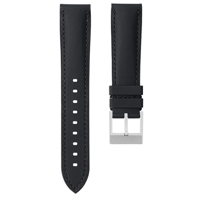 Rubber Strap For All Watches Premium Napa Leather Strap and Rubber