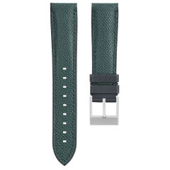 Rubber Strap For All Watches Premium Epsom Leather Strap and Rubber