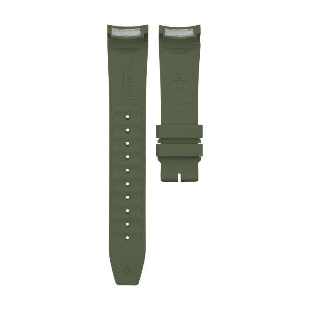 Rubber strap for IWC Mark XX Tang Buckle
