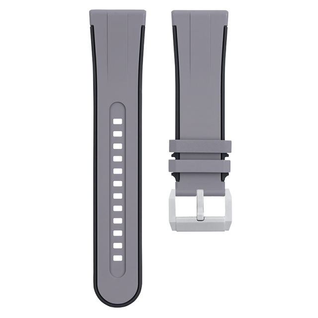 Universal Rubber Strap Two Tone For All Watches