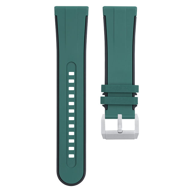 Universal Rubber Strap Two Tone For All Watches