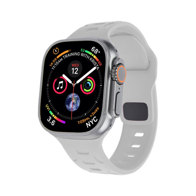 Rubber strap for iwatch 9 Ultra 1 Ultra 2 49/45/44mm