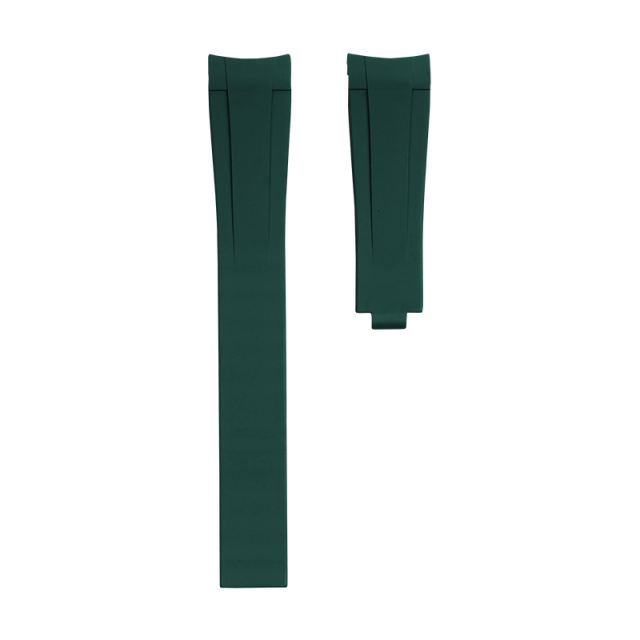 Rubber Strap For For Rolex Datejust 31mm ref.27*** flat three-piece links