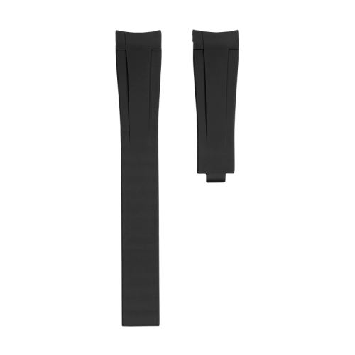 Rubber Strap For For Rolex Datejust 31mm ref.27*** flat three-piece links