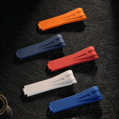 Rubber Strap For Rolex GMT 126710 126720 Three-piece links(Not Able to use Five -Piece Link Models)