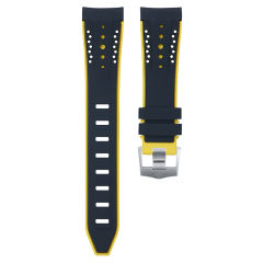 Rubber Strap For Omega DARK SIDE OF THE MOON 44.25mm（First Generation）