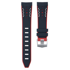 Rubber Strap For Omega DARK SIDE OF THE MOON 44.25mm（First Generation）