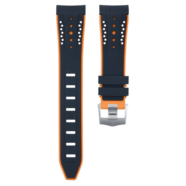 Rubber Strap For Omega DARK SIDE OF THE MOON 44.25mm（First Generation）