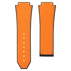 Line Pattern Rubber strap for Hublot Classic Fusion 3-Hands 42/45mm