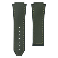 Line Pattern Rubber strap for Hublot Classic Fusion 3-Hands 42/45mm