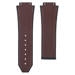 Line Pattern Rubber strap for Hublot Classic Fusion 3-Hands 42/45mm