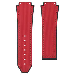 Line Pattern Rubber strap for Hublot Classic Fusion 3-Hands 42/45mm