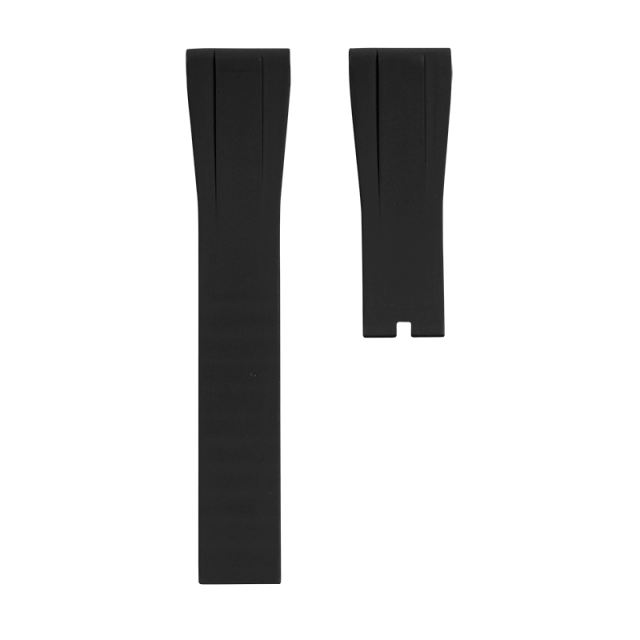 Rubber Strap For Rolex Daytona 16519  116518 116519 116599 Leather Strap Buckle