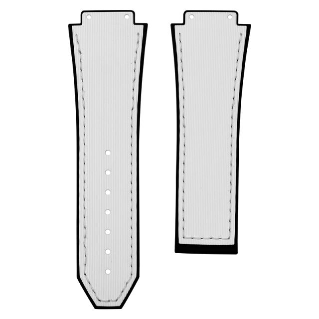 Line Pattern Rubber strap for Hublot Classic Fusion 3-Hands 42/45mm