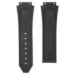 Grid Pattern Rubber strap for Hublot Classic Fusion 3-Hands 42/45mm