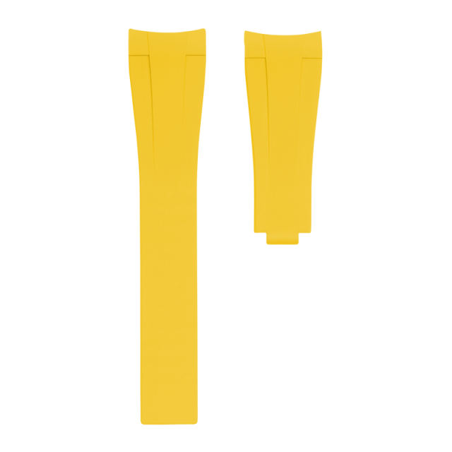 Rubber Strap For Rolex Datejust Oyster flat three-piece links 41mm 126334.126300.126333