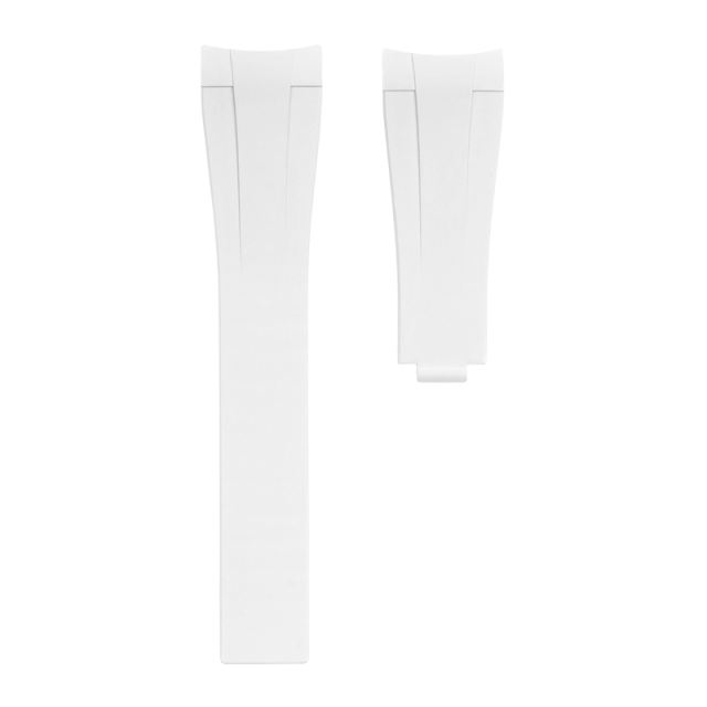 Rubber Strap For Rolex Datejust Oyster flat three-piece links 41mm 126334.126300.126333