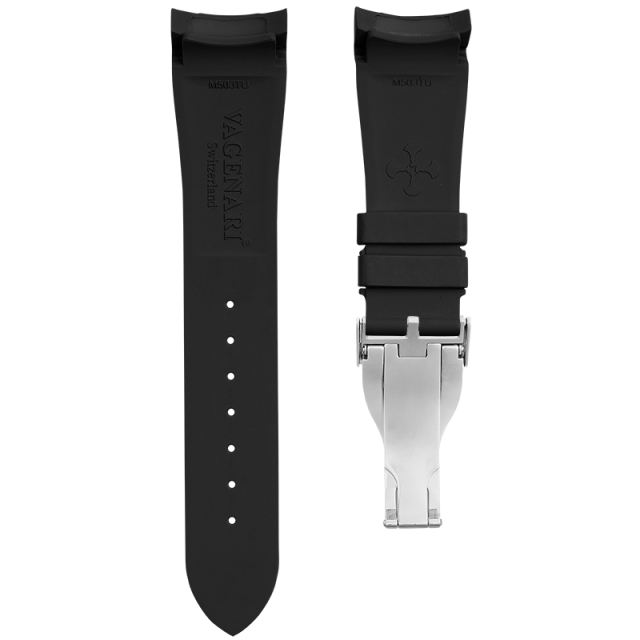 Rubber Strap For Pelagos 42mm Titanium ref.M25600. M25610
