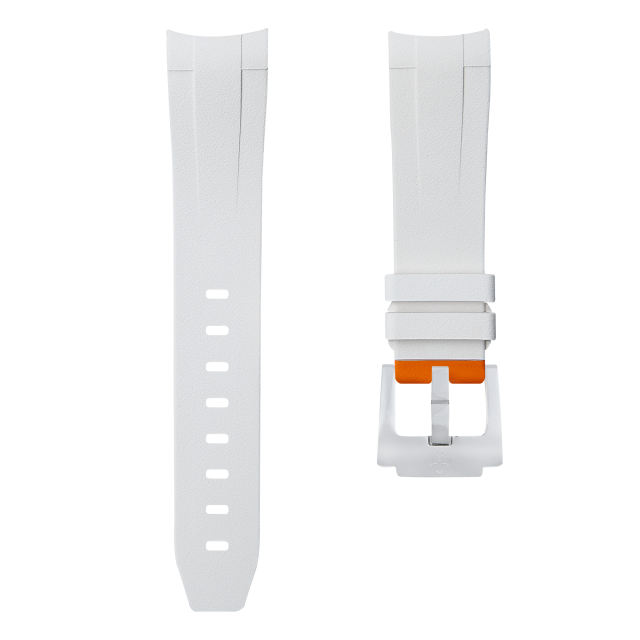 Rubber Strap For Omega Planet Ocean 600m cal.9900 45.5mm