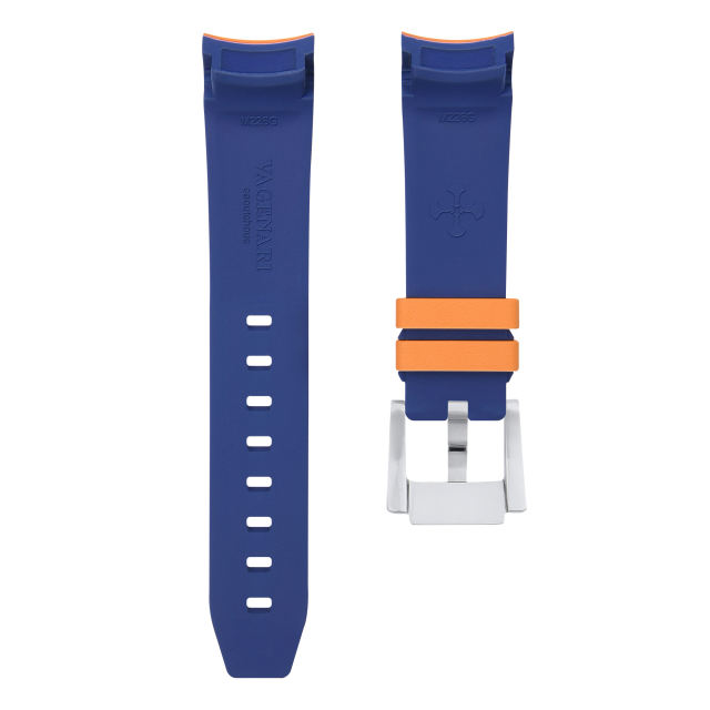 Rubber Strap For Omega Planet Ocean 600m cal.9900 45.5mm