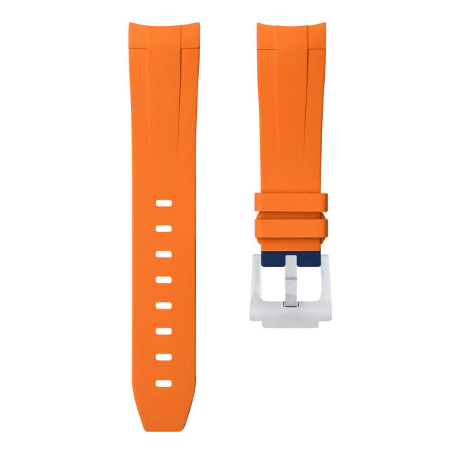 Rubber Strap For Omega Planet Ocean 600m cal.9900 45.5mm